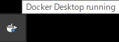 docker taskbar
